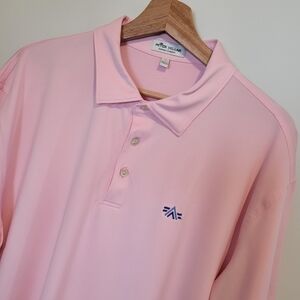 Peter Millar summer comfort pink polo size XL